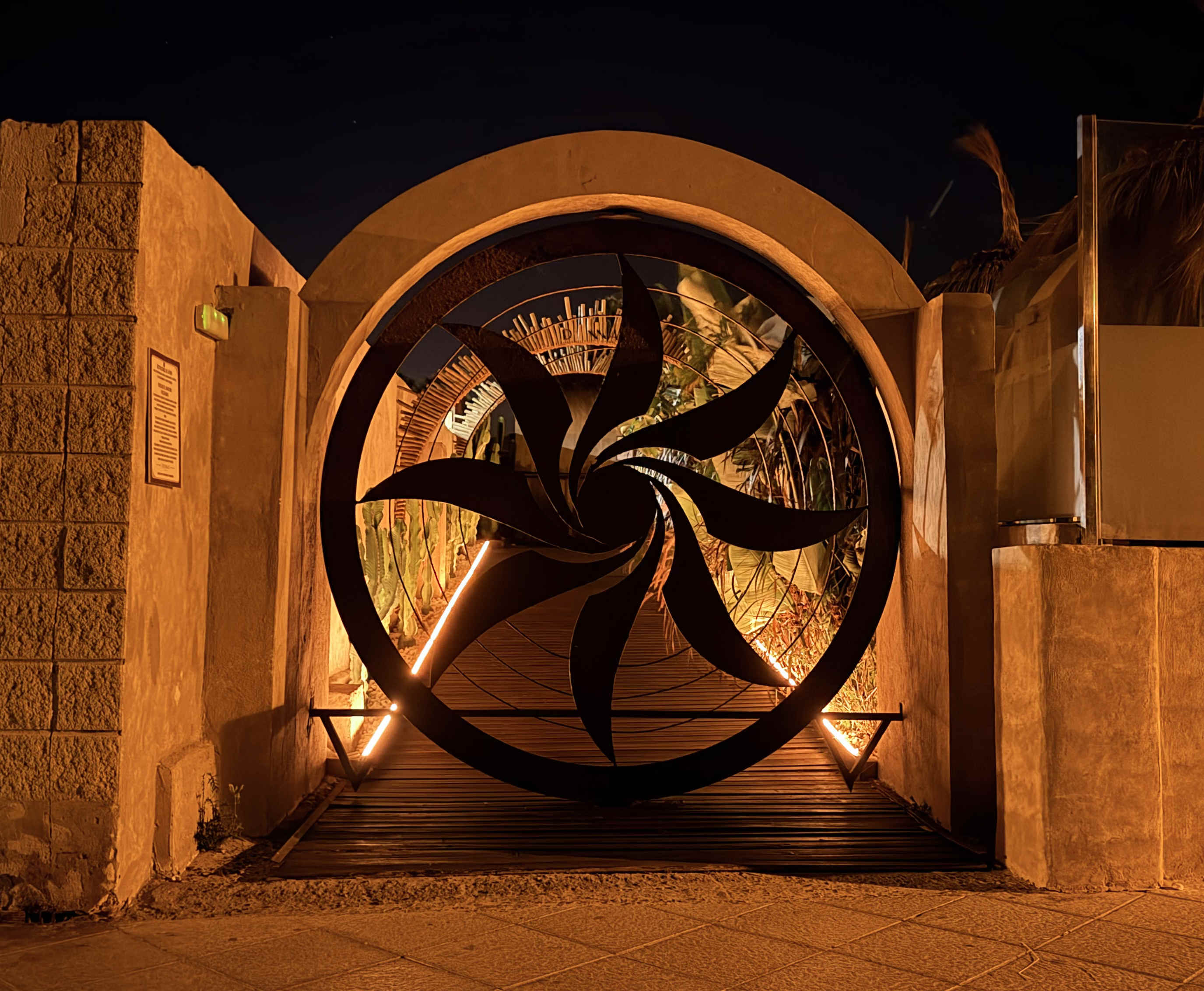 Tarifa Round Entry Gate